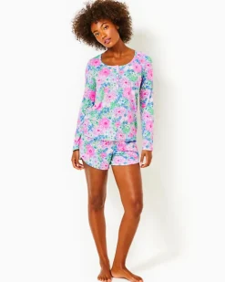 Outlet Pajama Henley Top Women Pajamas