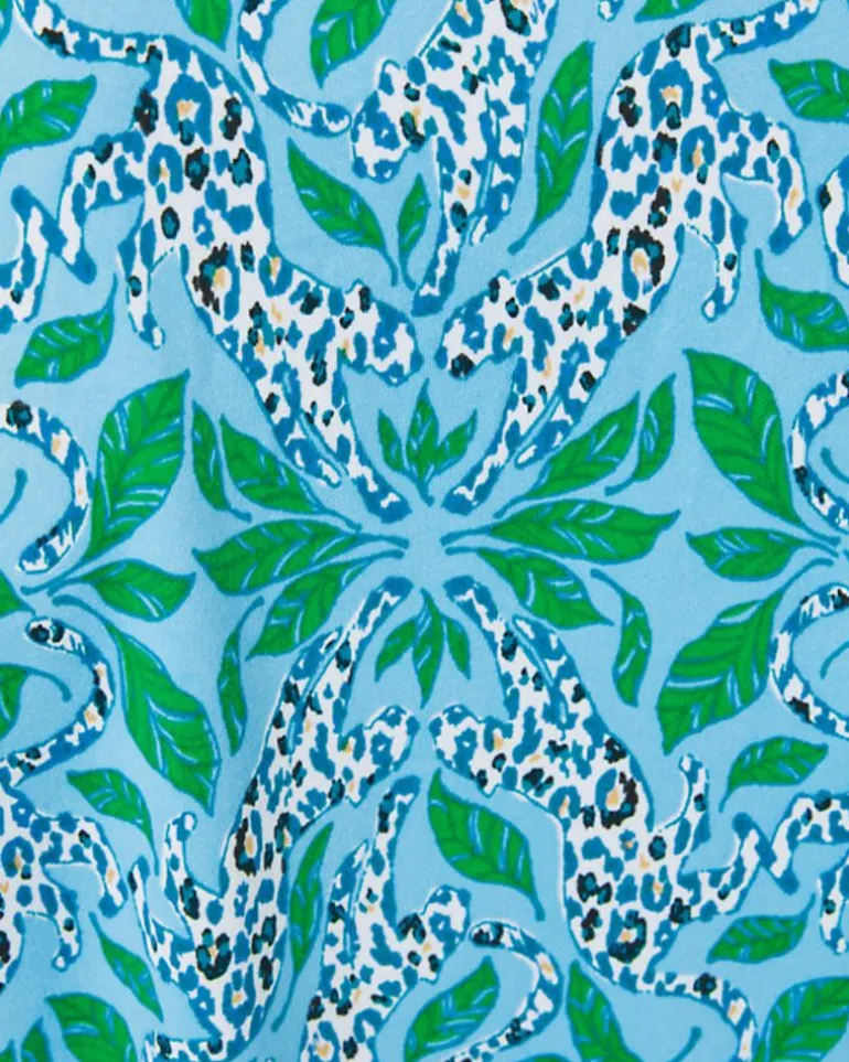 Hot Pajama Knit Long Sleeve Button-Up Top Women Loungewear