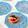 Best Sale Printed Melamine Appetizer Plate Variety Set Women Tabletop