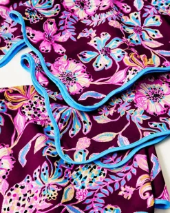 Store Printed Scalloped Edge Dinner Napkin Women Tabletop