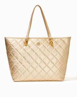 Shop Quilted Leather Meena Tote Women Bags