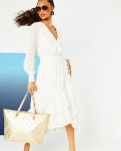 Shop Quilted Leather Meena Tote Women Bags