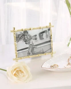 Outlet Small Bamboo Picture Frame Women Home Decor