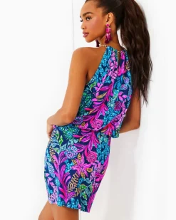 Clearance Sonique Halter Dress Women Dresses