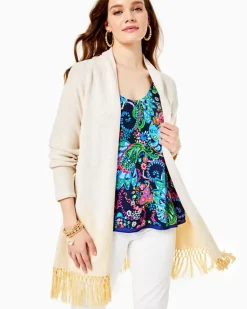 Sale Tatum Long Fringe Hem Cardigan Women Sweaters & Cardigans