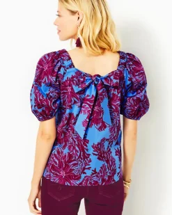 Hot Torrey Short Sleeve Stretch Cotton Top Women Tops