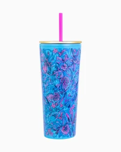 New Tumbler With Straw Women Tabletop