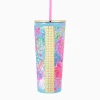 Fashion Tumbler With Straw Women Tabletop