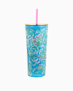 New Tumbler With Straw Women Tabletop