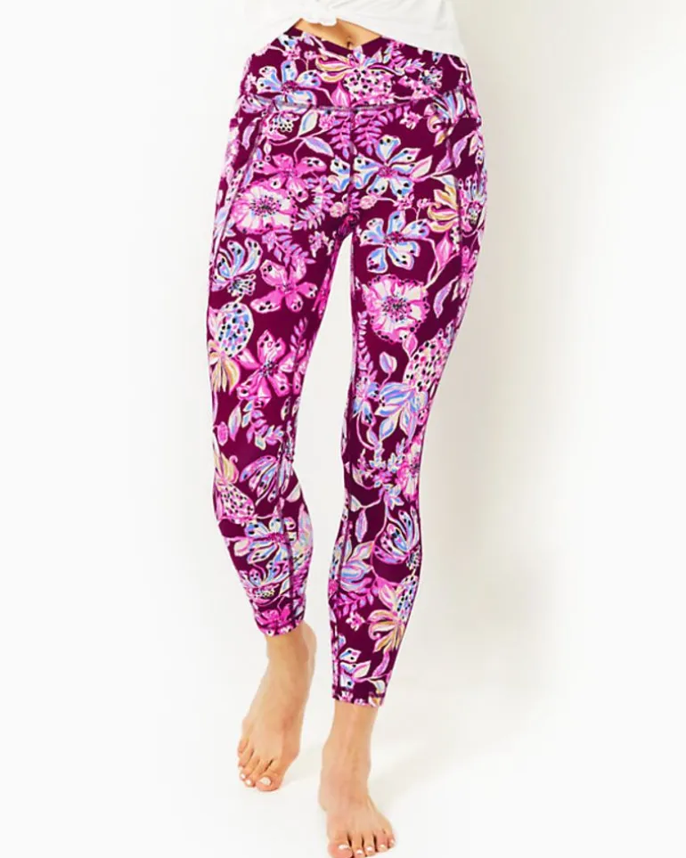 New Upf 50+ Luxletic 24" South Beach High Rise Midi Legging Women Loungewear