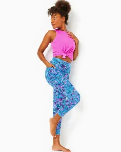 Outlet Upf 50+ Luxletic 24" South Beach High Rise Midi Legging Women Activewear