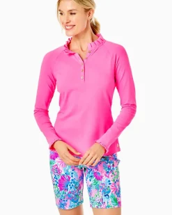 Hot Upf 50+ Luxletic Hutton Polo Women Activewear
