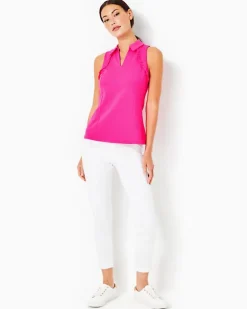 Flash Sale Upf 50+ Luxletic Martina Polo Top Women Activewear