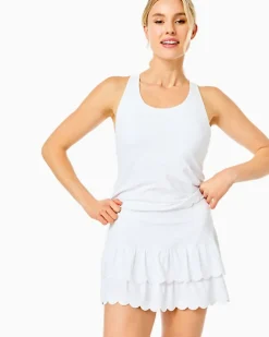 Fashion Upf 50+ Luxletic Miesha Scallop Skort Women Activewear