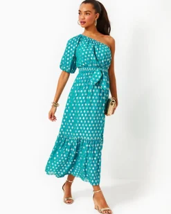 Best Sale Zelalynn One-Shoulder Maxi Dress Women Dresses