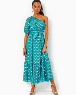 Best Sale Zelalynn One-Shoulder Maxi Dress Women Dresses